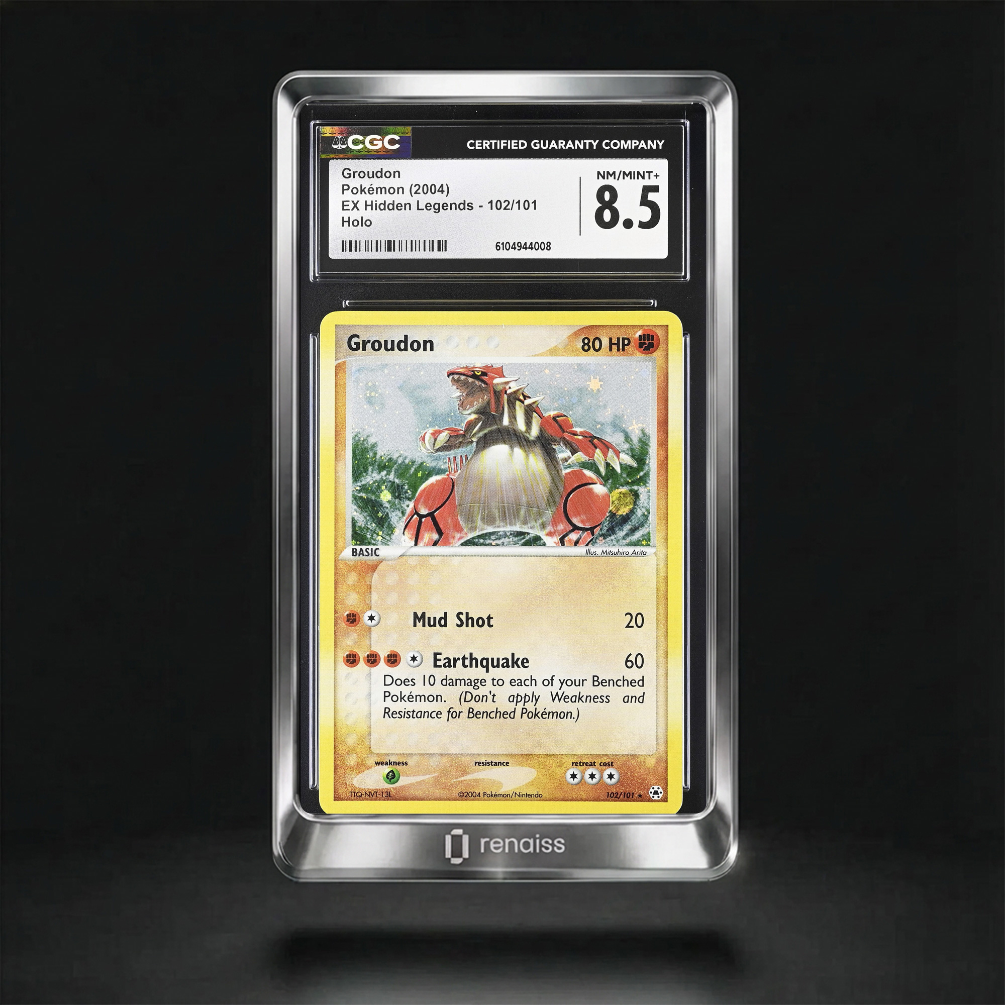 + Hidden Legends Groudon-