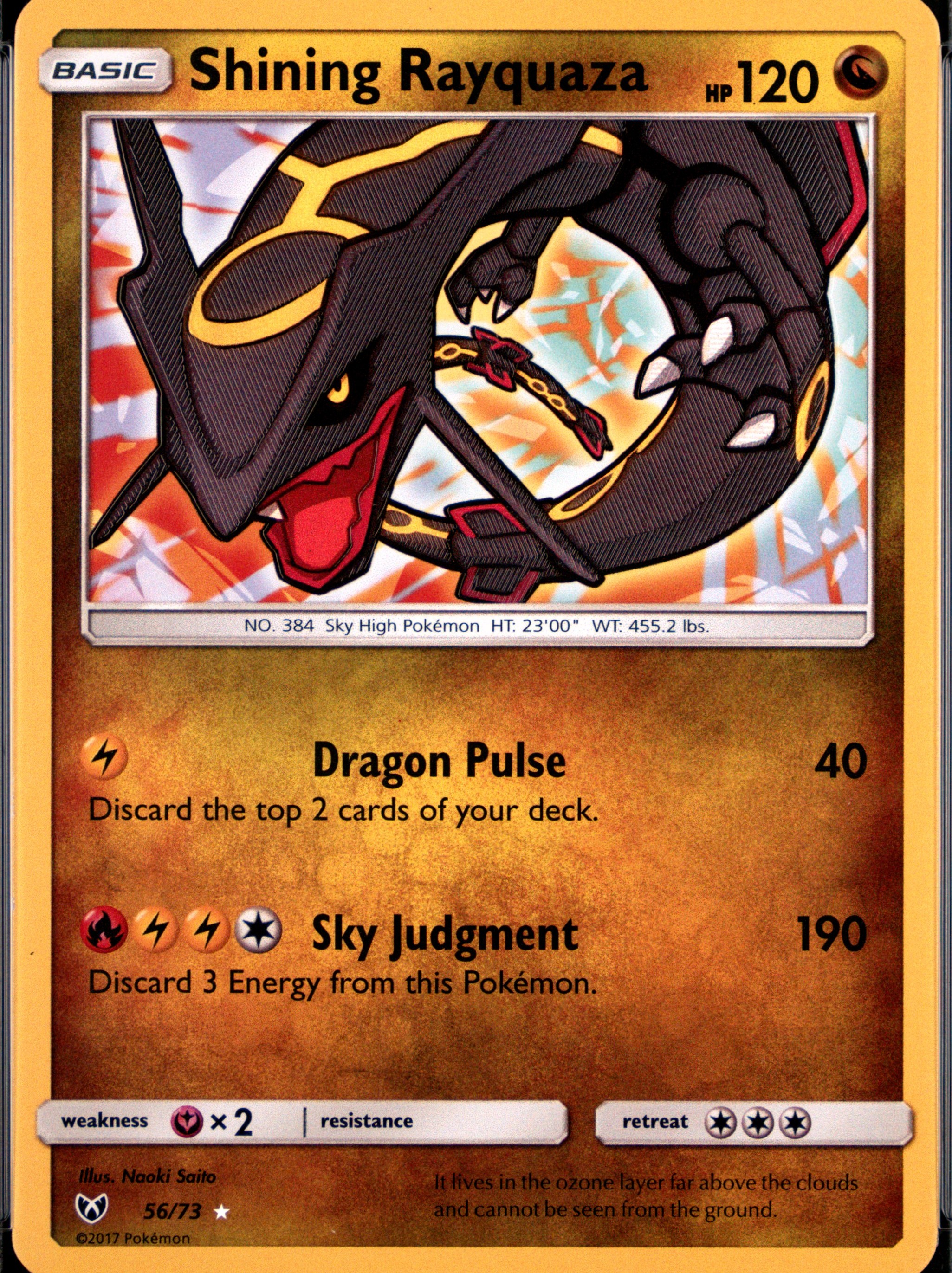 Shining Rayquaza-Holo